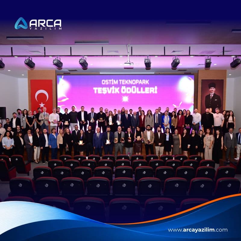 ARCA Yazılım, OSTİM Teknopark'ta "En Aktif 1. Girişimci" Ödülünü Aldı