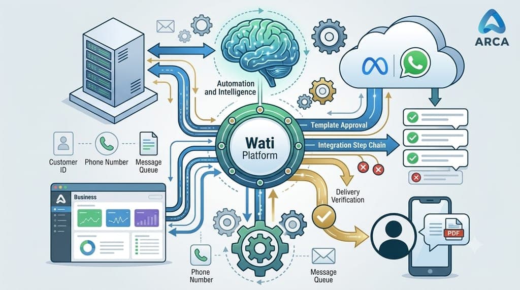 Enterprise WhatsApp Messaging Automation via Wati