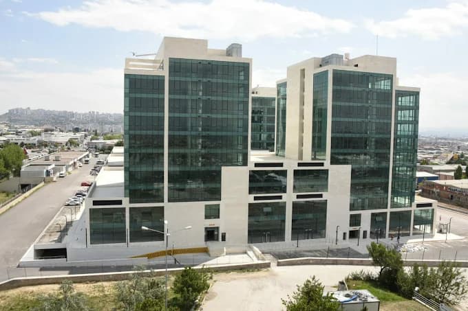 An exterior view of the Ostim Teknopark Blocks, home to ARCA Yazılım’s head office