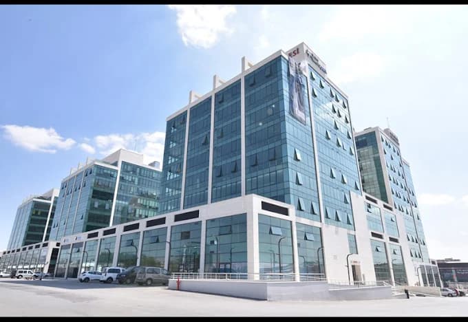 The exterior of ARCA Yazılım’s main campus at Ostim Teknopark
